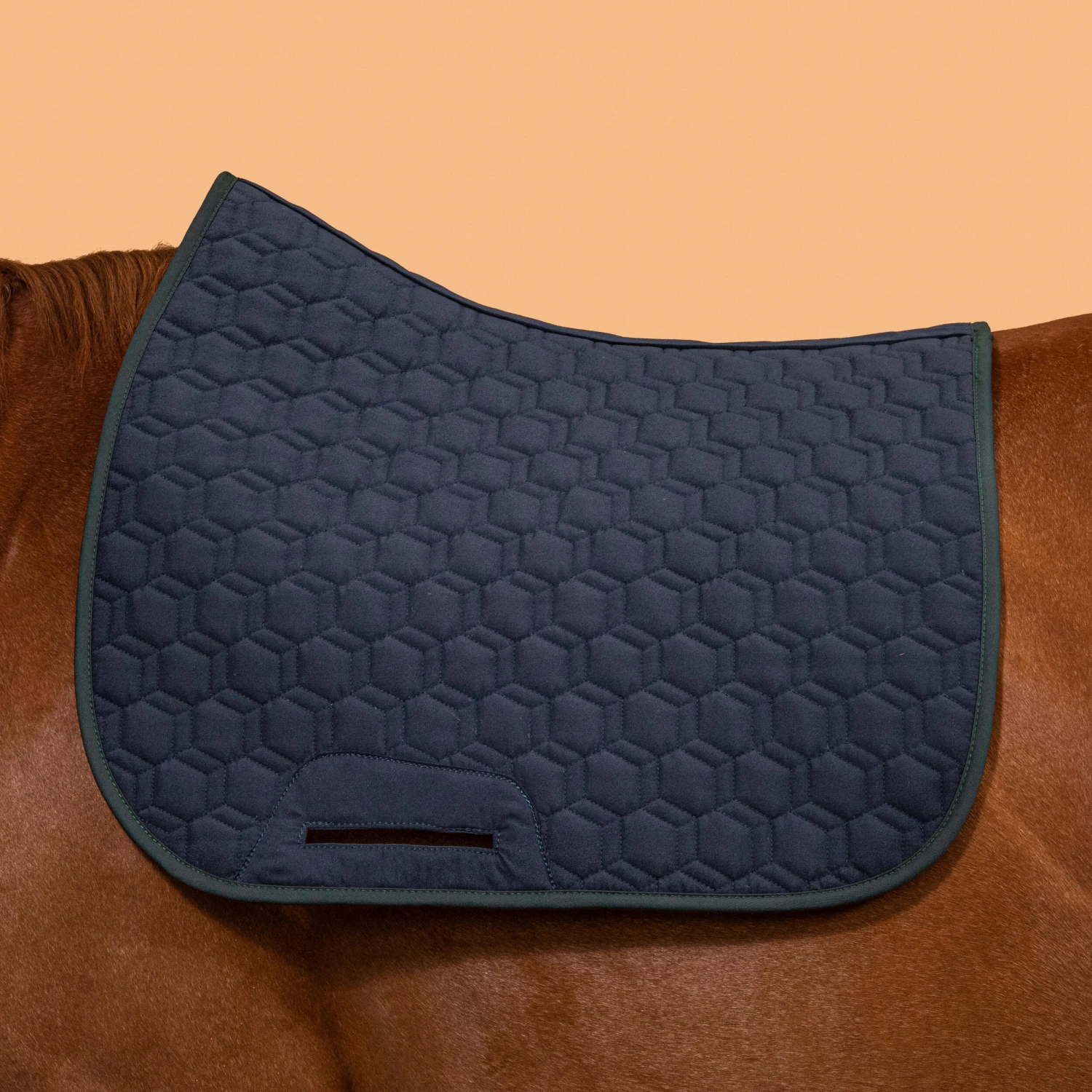 Reversible Horse Riding Saddle Cloth For Horse And Pony 500 17 Reversible Horse Riding Saddle Cloth For Horse And Pony 500 - Image 15