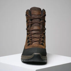 Waterproof Country Sport Boots Brown Crosshunt 500 V2 -Outdoor Sporting Goods k535ce089862f71c51ba2cfe8cb4211b9