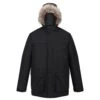 Regatta Mens Salinger II Faux Fur Insulated Parka (Black) -Outdoor Sporting Goods k547b23e8e17cc1c001e367dc1016e5a9