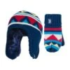 Childrens Winter Warm Fleece Lined Thermal Hat And Mittens Set With Ear Flaps -Outdoor Sporting Goods k549f1188b624354476590abb6692735d