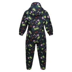 Regatta Childrens/Kids Pobble Peppa Pig Tractor Waterproof Puddle Suit (Navy) -Outdoor Sporting Goods k553466235678789e7280383f54132be0