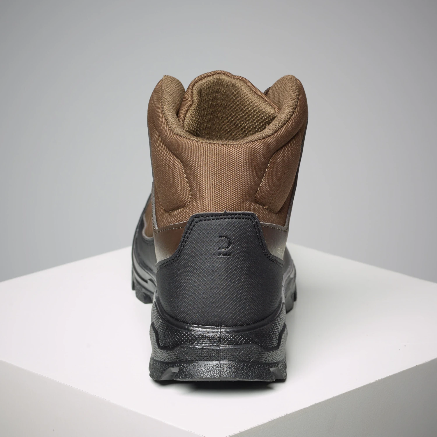 Breathable High-Fitting Leather Hunting Boots Crosshunt 100 D Brown 6 Breathable High-Fitting Leather Hunting Boots Crosshunt 100 D Brown - Image 4