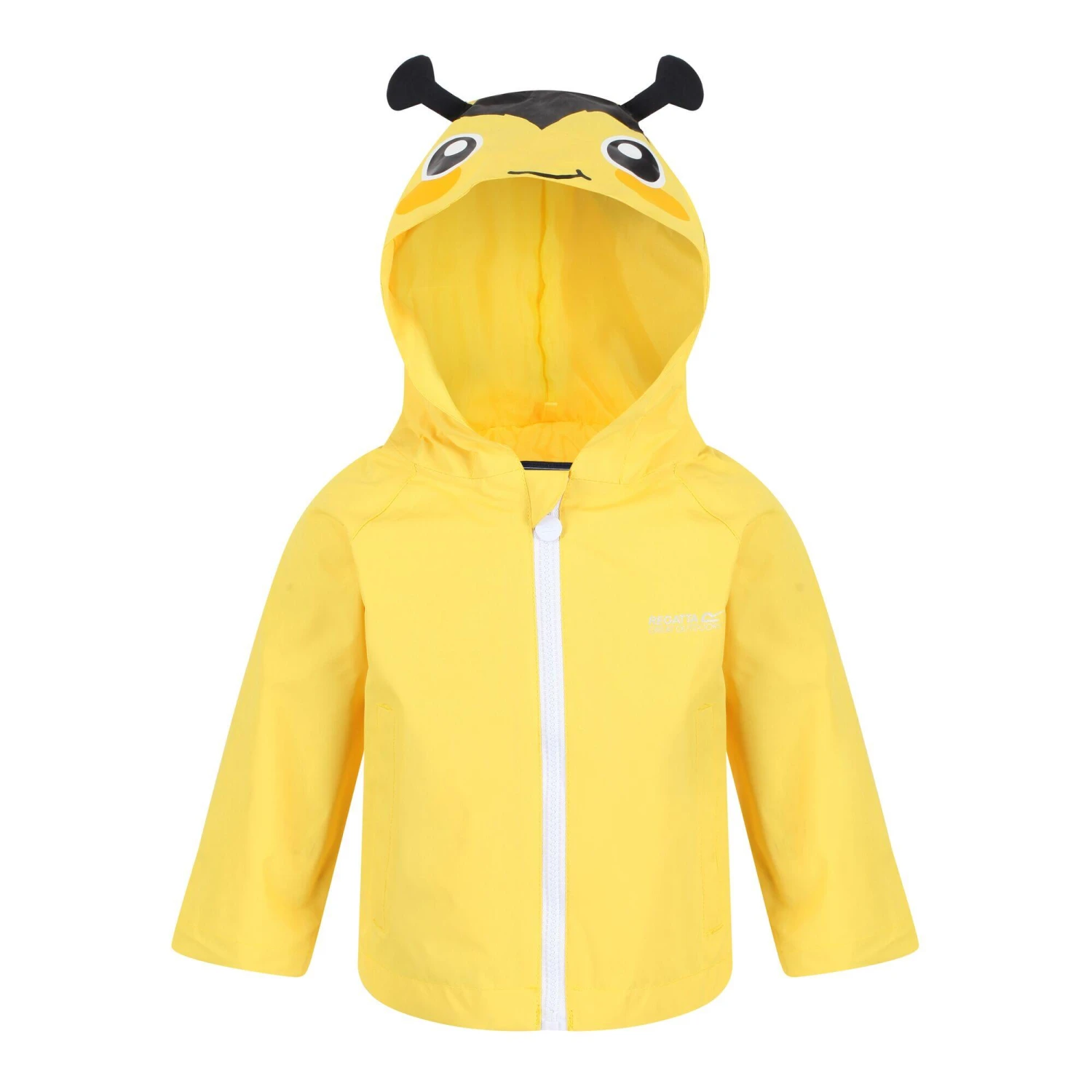 Regatta Childrens/Kids Bee Waterproof Jacket (Maize Yellow) 3 Regatta Childrens/Kids Bee Waterproof Jacket (Maize Yellow)