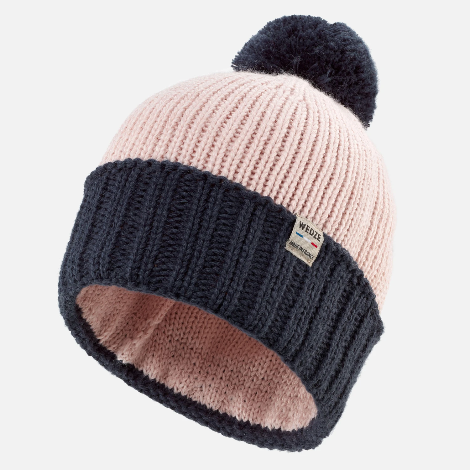 WEDZE ADULT SKI HAT GRAND NORD MADE IN FRANCE NAVY BLUE 20 WEDZE ADULT SKI HAT GRAND NORD MADE IN FRANCE NAVY BLUE - Image 18