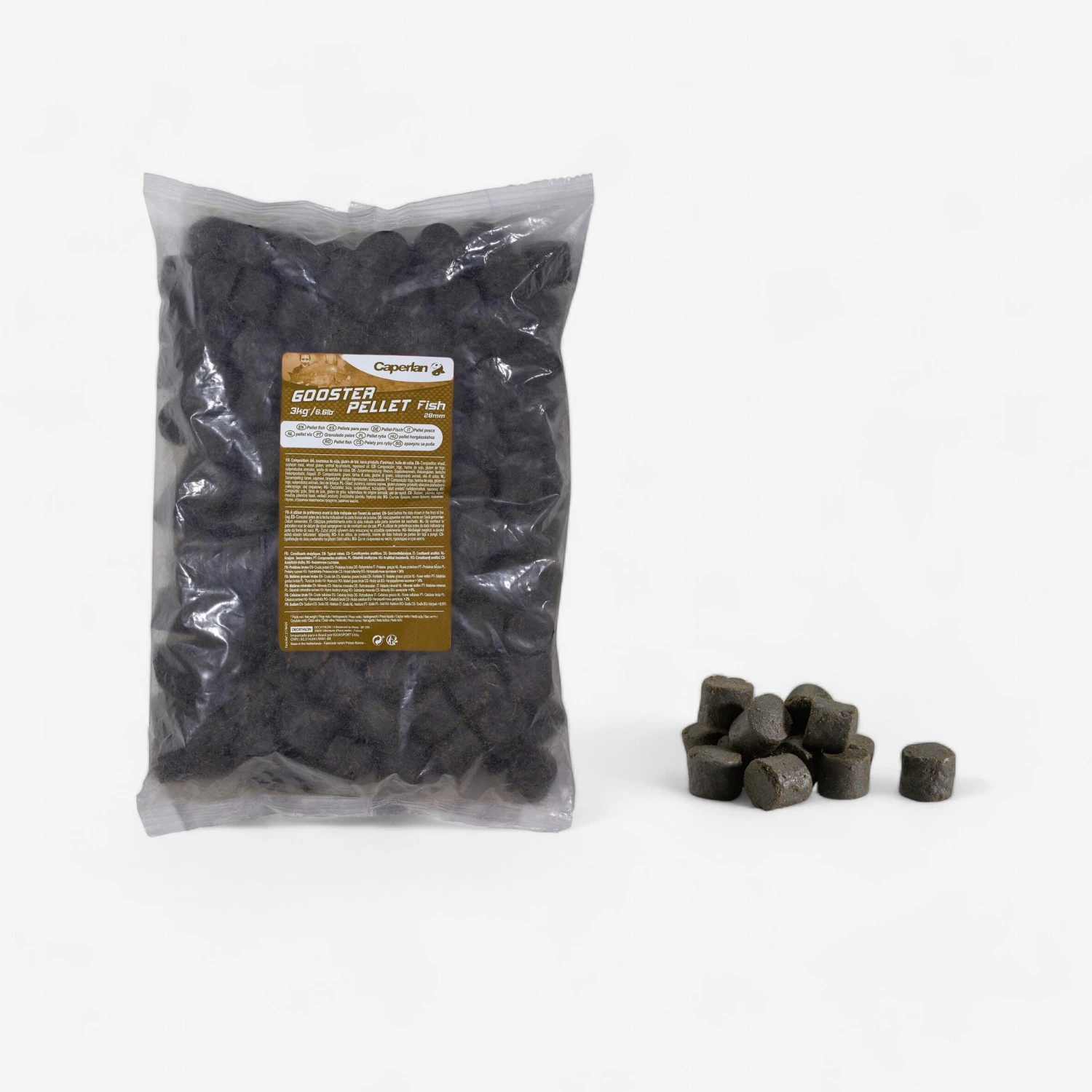 Gooster Fish Catfish And Carp Fishing Pellets 28mm 3kg 3 Gooster Fish Catfish And Carp Fishing Pellets 28mm 3kg
