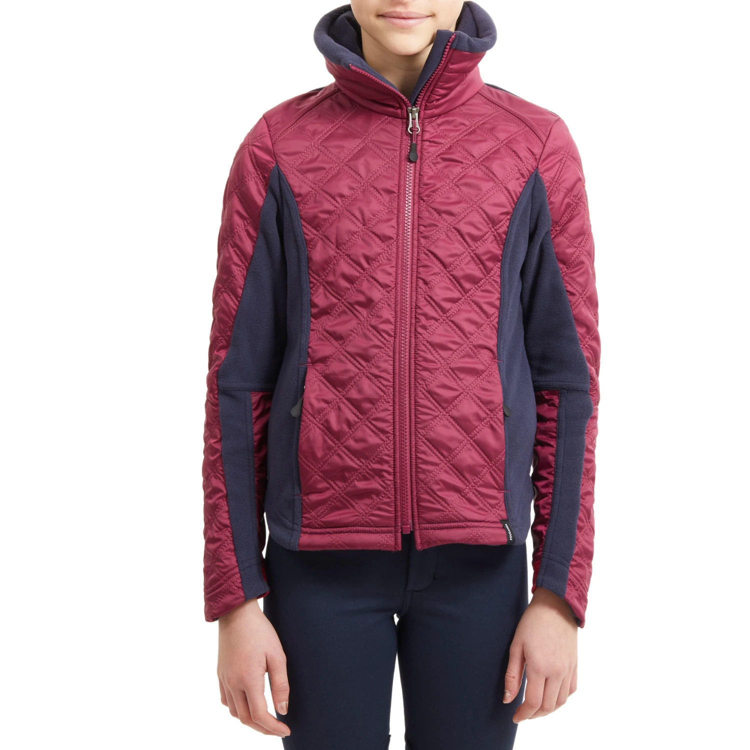 Kids' Horse Riding Bi-Material Warm Fleece 500 17 Kids' Horse Riding Bi-Material Warm Fleece 500 - Image 15