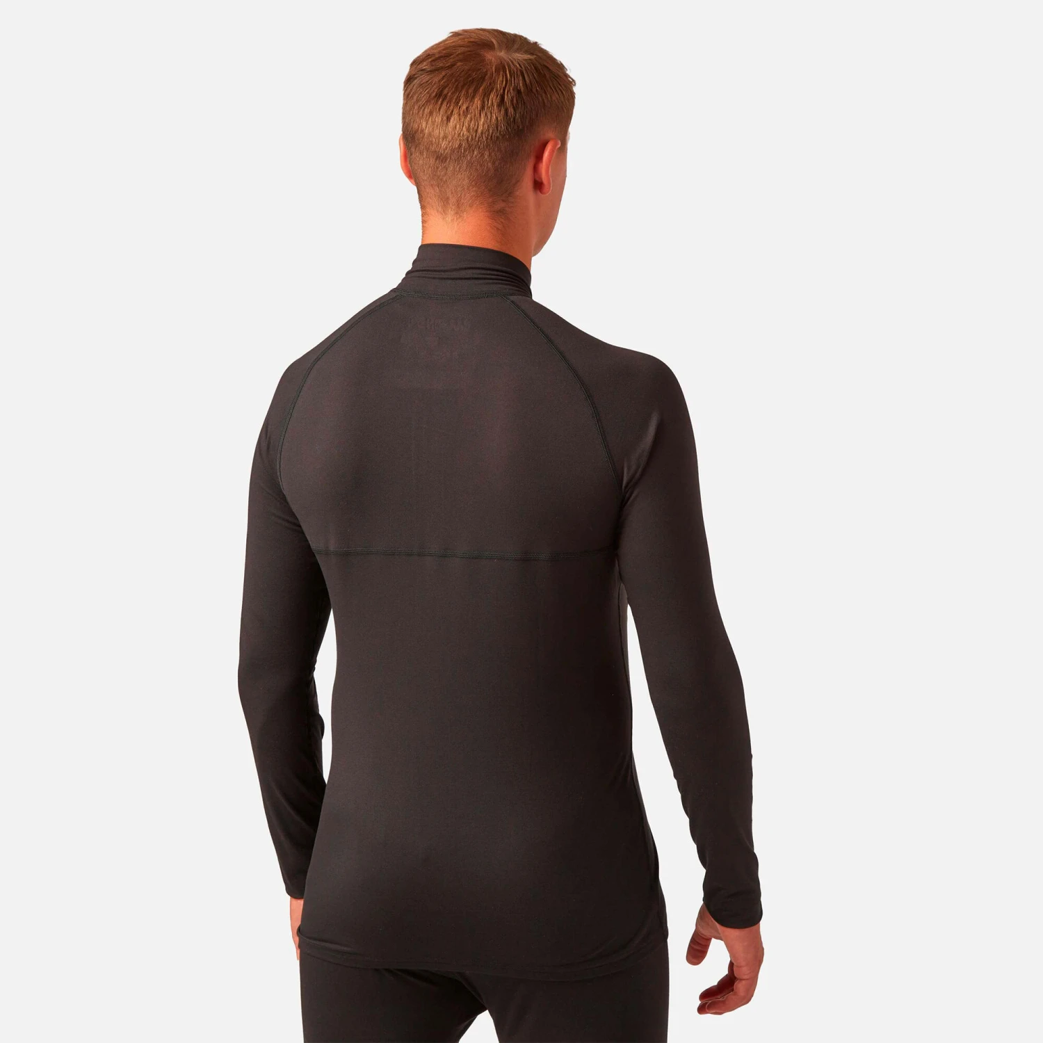 CarbonDri Bodyfit Zip Neck Black 6 CarbonDri Bodyfit Zip Neck Black - Image 4