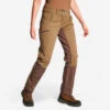 Women's Breathable Country Sport Trousers 500 Brown -Outdoor Sporting Goods k62b3bf11bd7bc75346d94bc767b51497