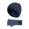 Boys Kids Cable Knit Warm Fleece Lined Thermal Winter Hat And Gloves Set -Outdoor Sporting Goods k632a269f27bbd1851c991212a4bdd862