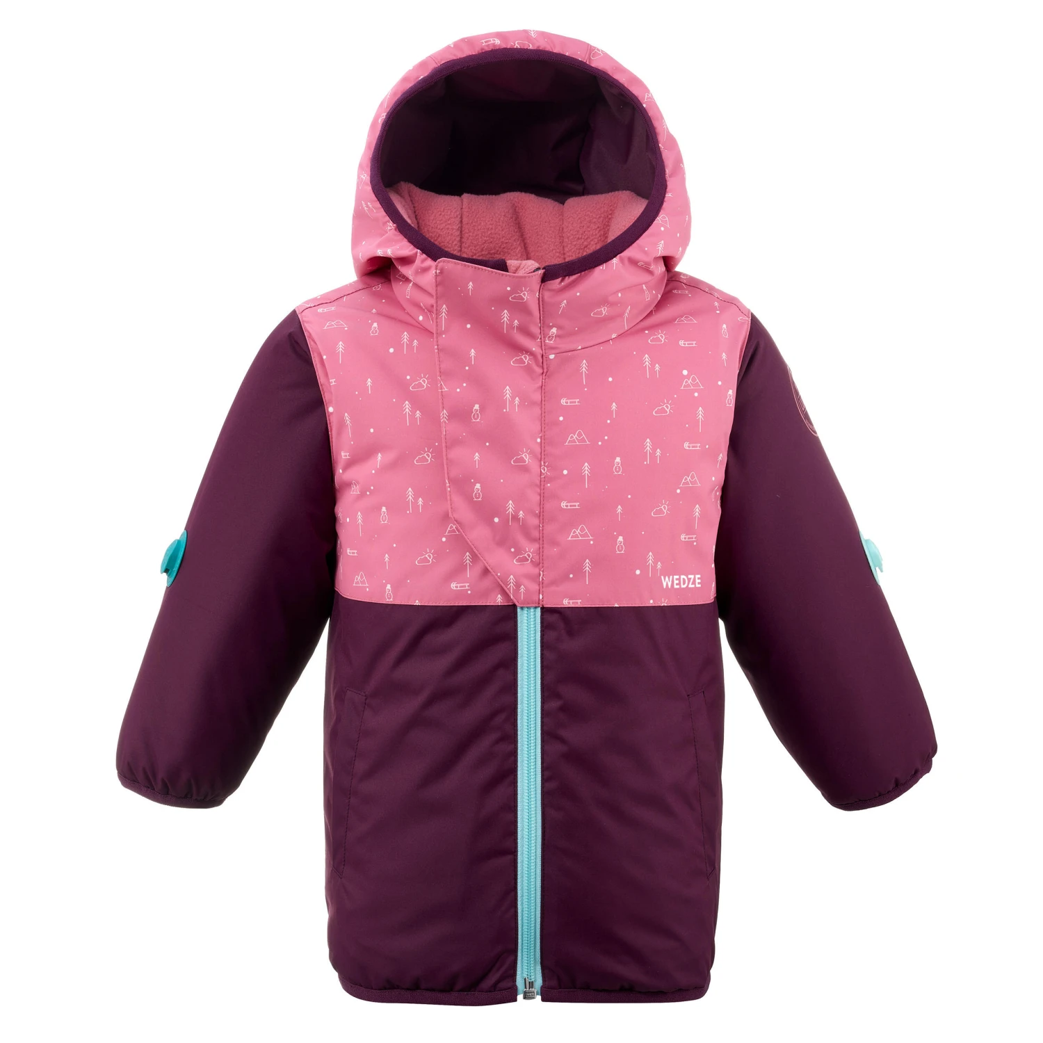 WEDZE Baby Ski Jacket WARM LUGIKLIP 5 WEDZE Baby Ski Jacket WARM LUGIKLIP - Image 3
