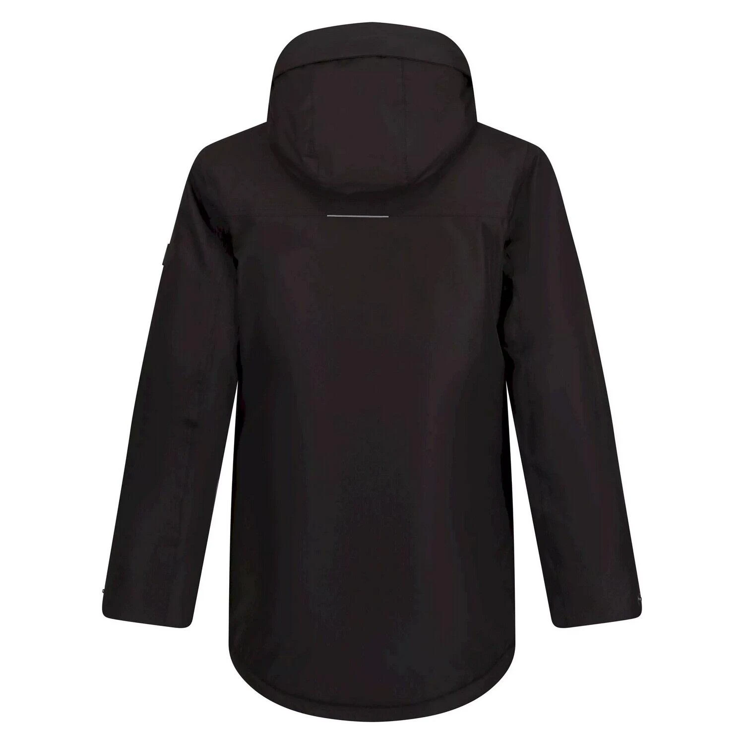 Regatta Childrens/Kids Paddrick Waterproof Parka (Black) 4 Regatta Childrens/Kids Paddrick Waterproof Parka (Black) - Image 2