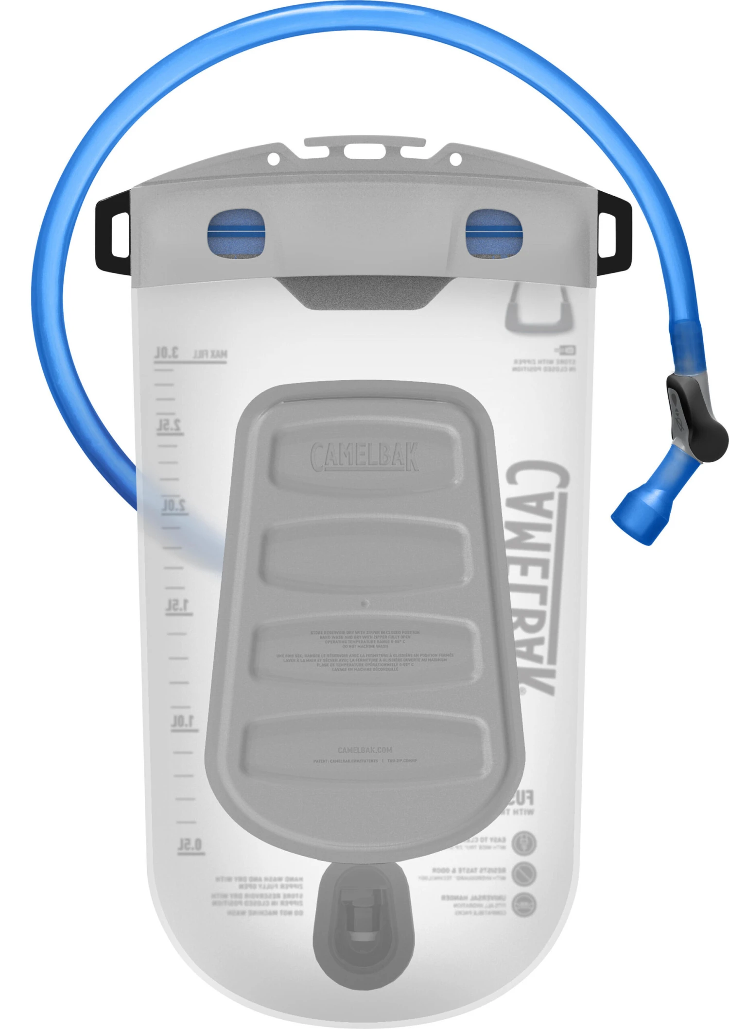 Camelbak Fusion Reservoir With Tru Zip Waterproof Zipper 4 Camelbak Fusion Reservoir With Tru Zip Waterproof Zipper - Image 2