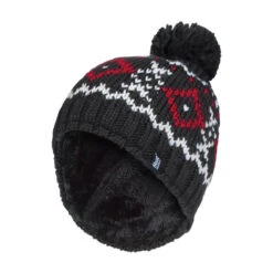 Mens Fleece Lined Thermal Winter Warm Beanie Bobble Hat With Pom Pom 12 Mens Fleece Lined Thermal Winter Warm Beanie Bobble Hat With Pom Pom -Outdoor Sporting Goods k68b0094a337f9e9642165524965f9bf9