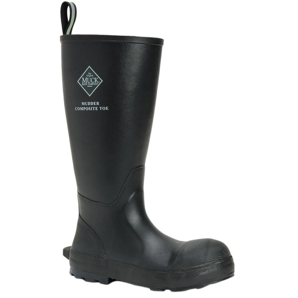 Muck Boots Unisex Adult Mudder Wellington Boots (Black) 3 Muck Boots Unisex Adult Mudder Wellington Boots (Black)