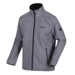 Regatta Mens Caelum Soft Shell Jacket (Navy/Black Marl) 18 Regatta Mens Caelum Soft Shell Jacket (Navy/Black Marl) -Outdoor Sporting Goods k69e5ff23842ac864f71a560651ebe728