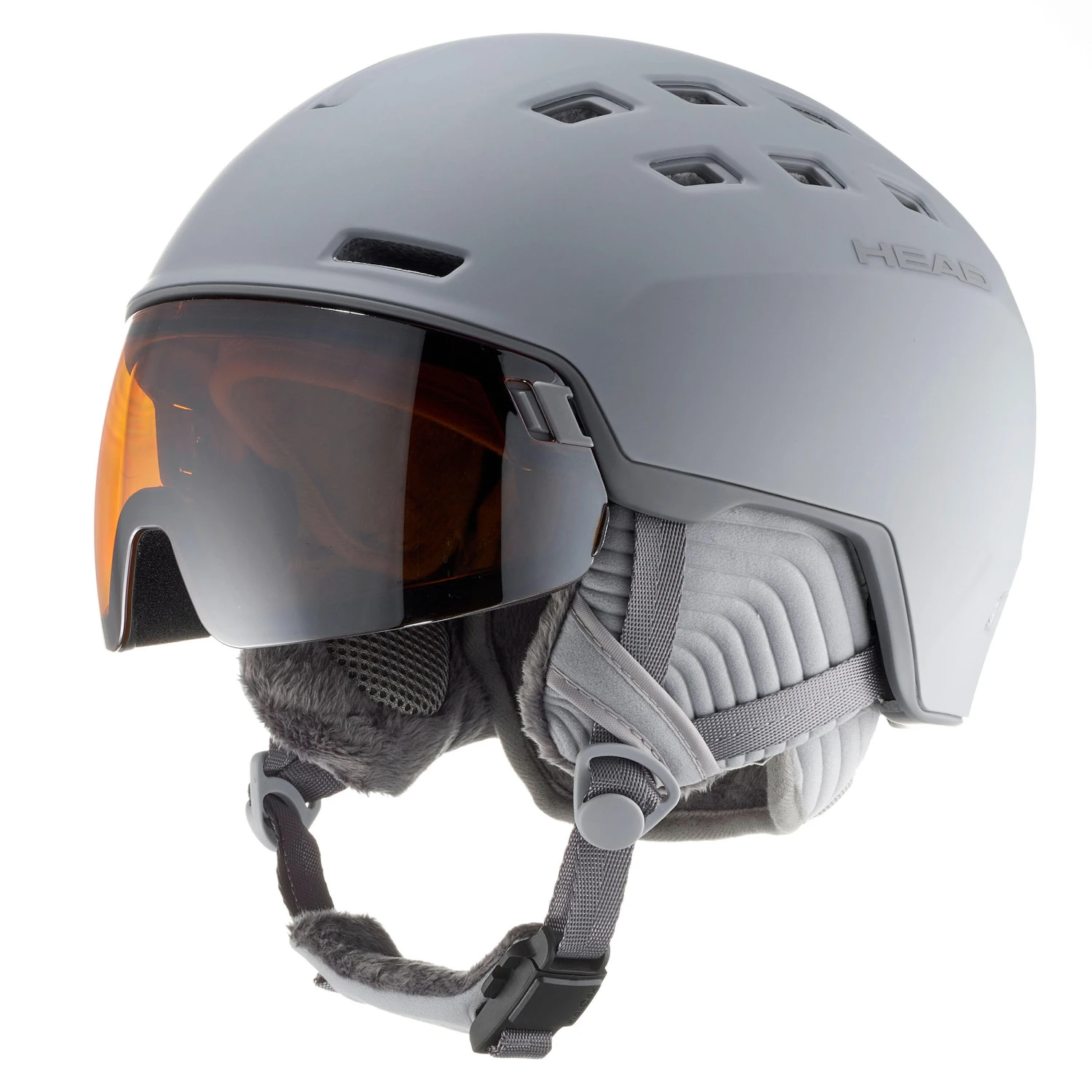 Ski Helmet With Visor Head Rachel - Grey 6 Ski Helmet With Visor Head Rachel - Grey - Image 4