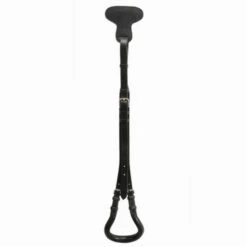 Horse Riding Leather Schooling Crupper For Pony - Black