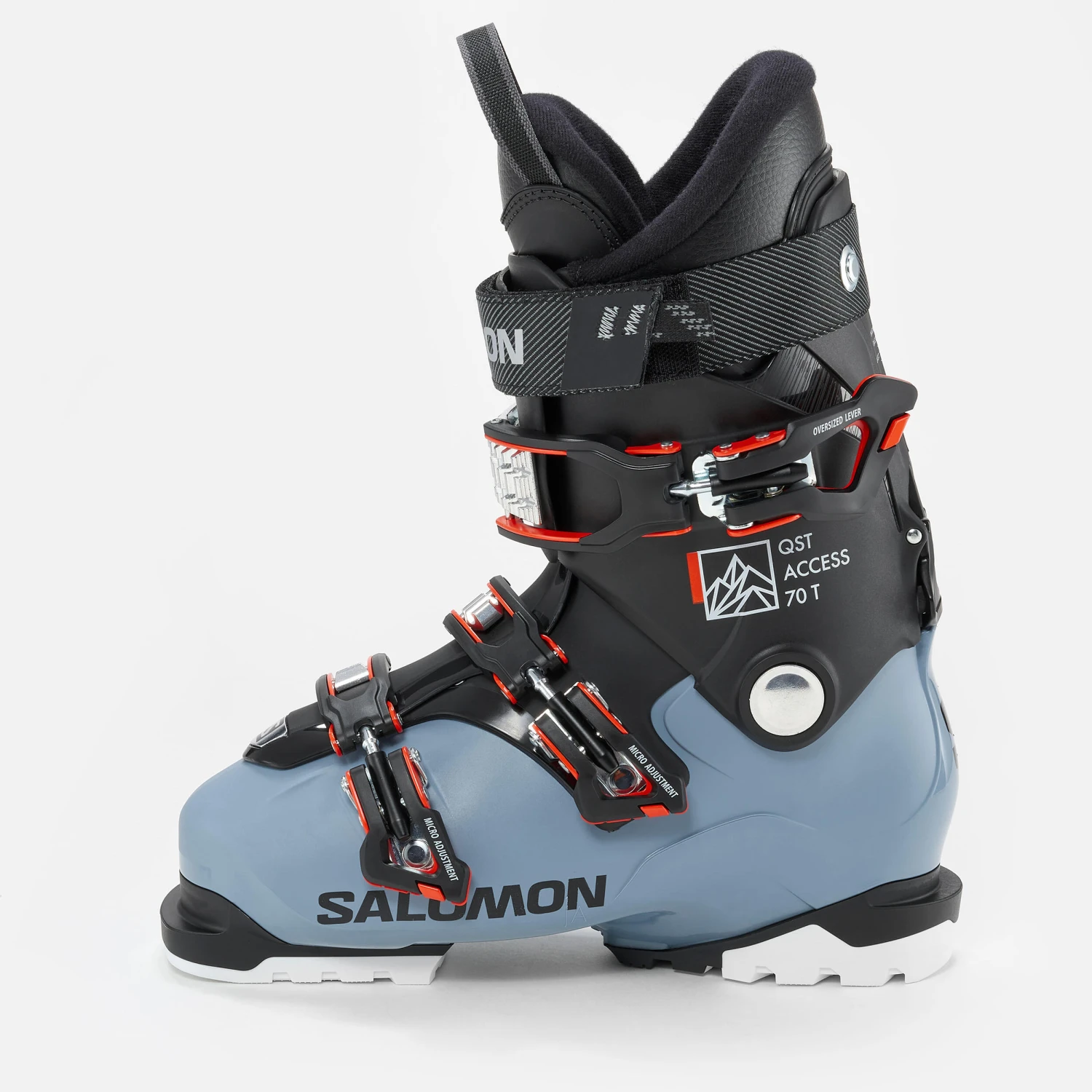 Kids' Mountain Skiing Boots - SALOMON QS ACCESS 70 T JR BLUE 4 Kids' Mountain Skiing Boots - SALOMON QS ACCESS 70 T JR BLUE - Image 2