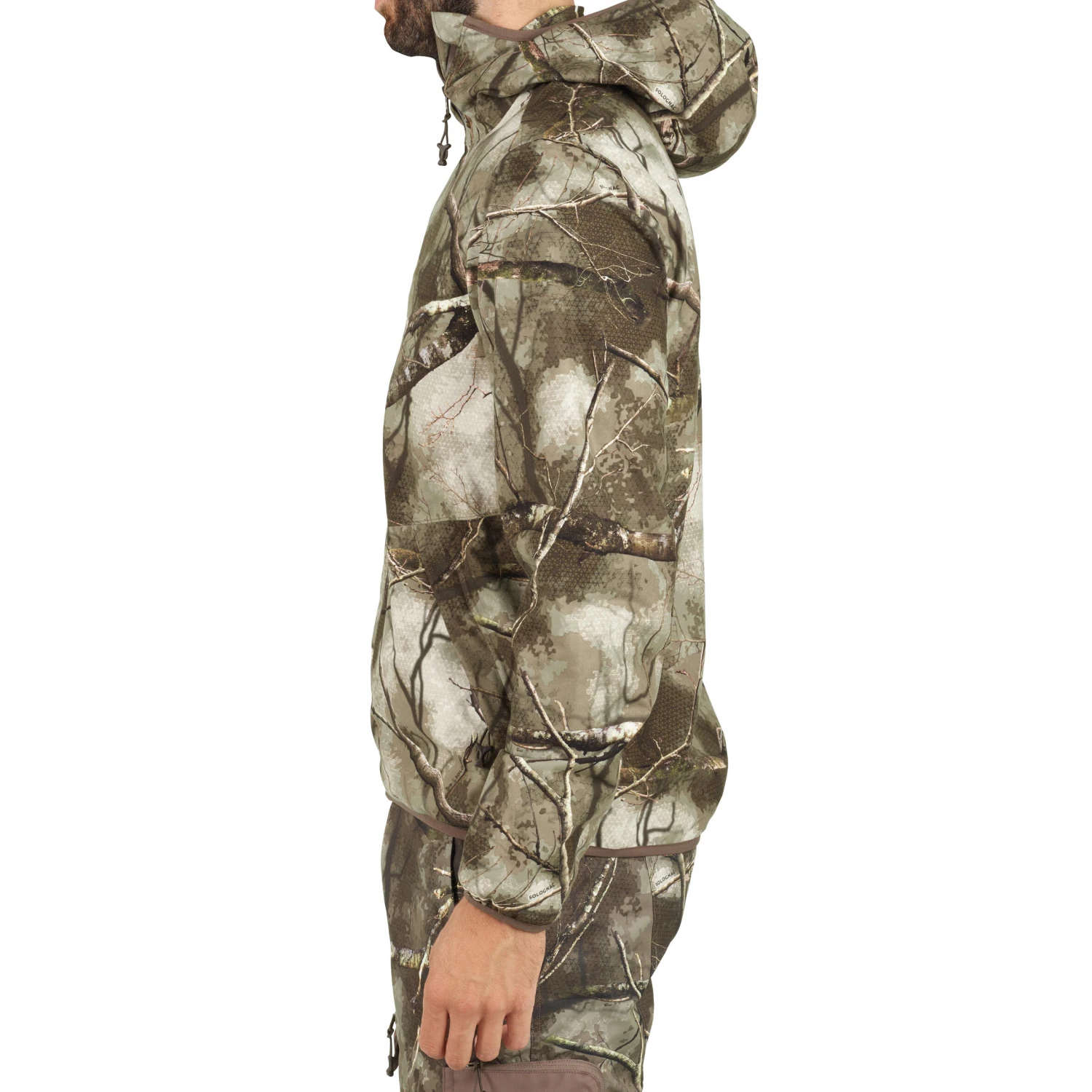Silent Waterproof Hunting Jacket TREEMETIC 500 CAMOUFLAGE 7 Silent Waterproof Hunting Jacket TREEMETIC 500 CAMOUFLAGE - Image 5