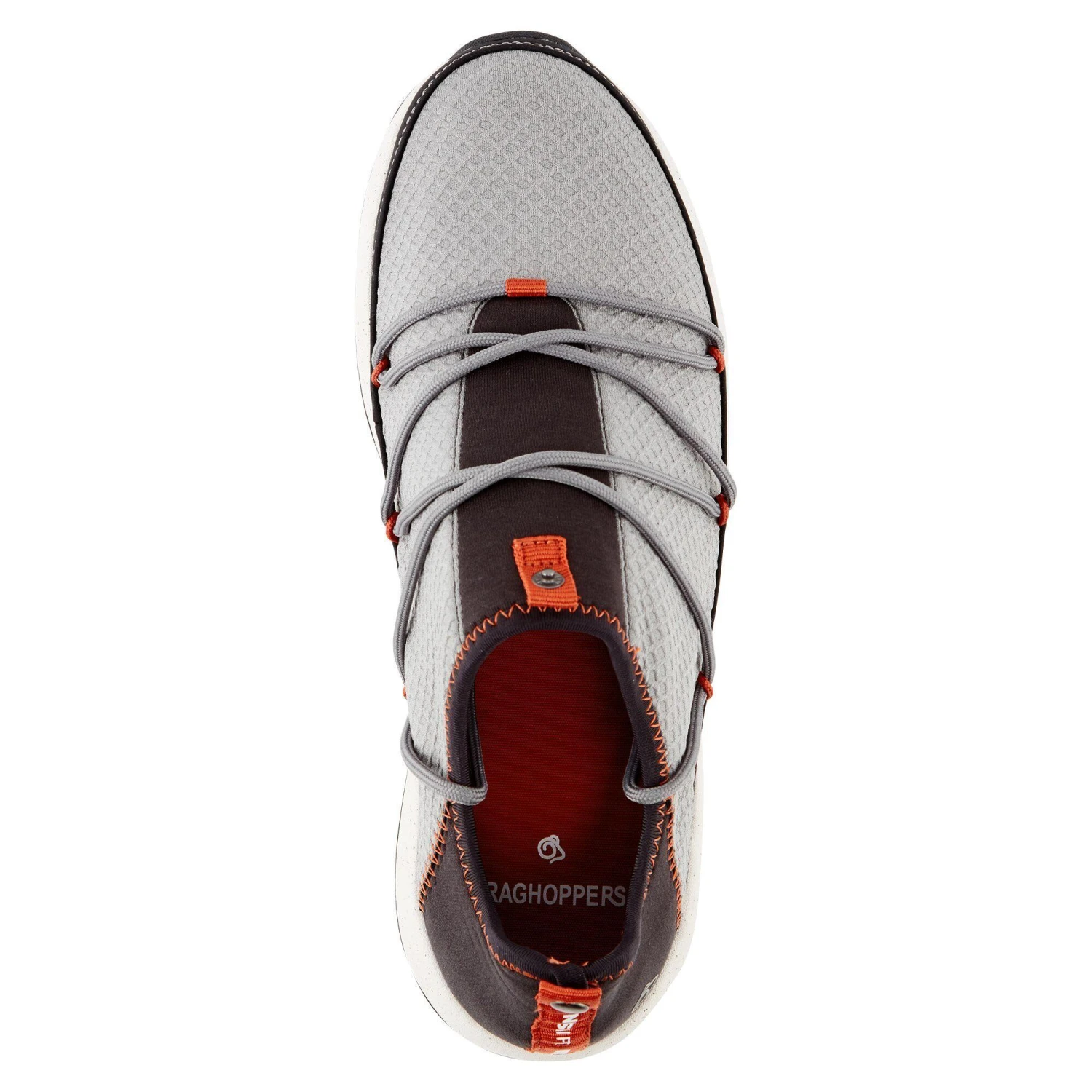 Craghoppers Mens Locke Trainers (Cloud Grey/Black) 5 Craghoppers Mens Locke Trainers (Cloud Grey/Black) - Image 3