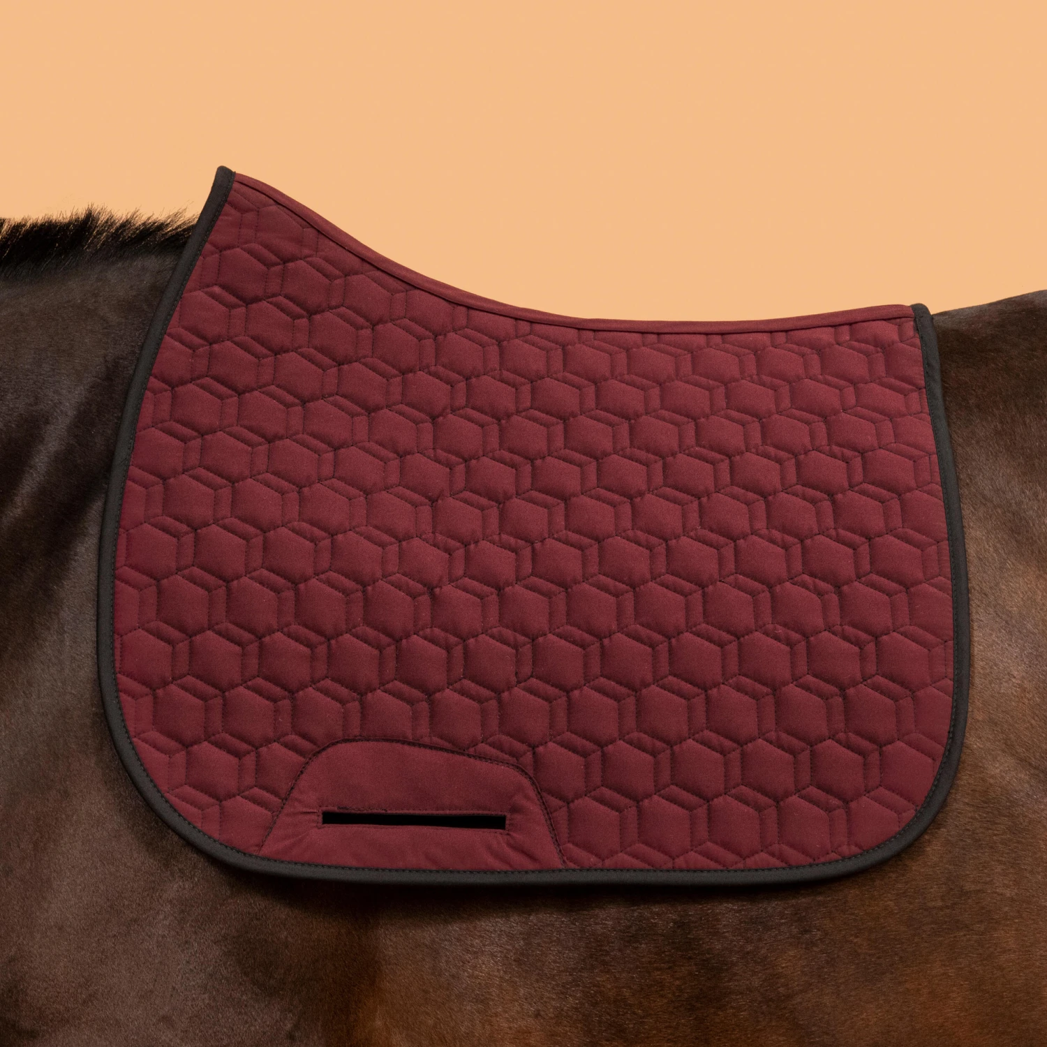 Reversible Horse Riding Saddle Cloth For Horse And Pony 500 6 Reversible Horse Riding Saddle Cloth For Horse And Pony 500 - Image 4