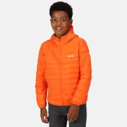 Regatta Junior Hillpack Kids' Walking Hooded Jacket -Outdoor Sporting Goods k71d6d1376954985523efae0cb9a3cdce