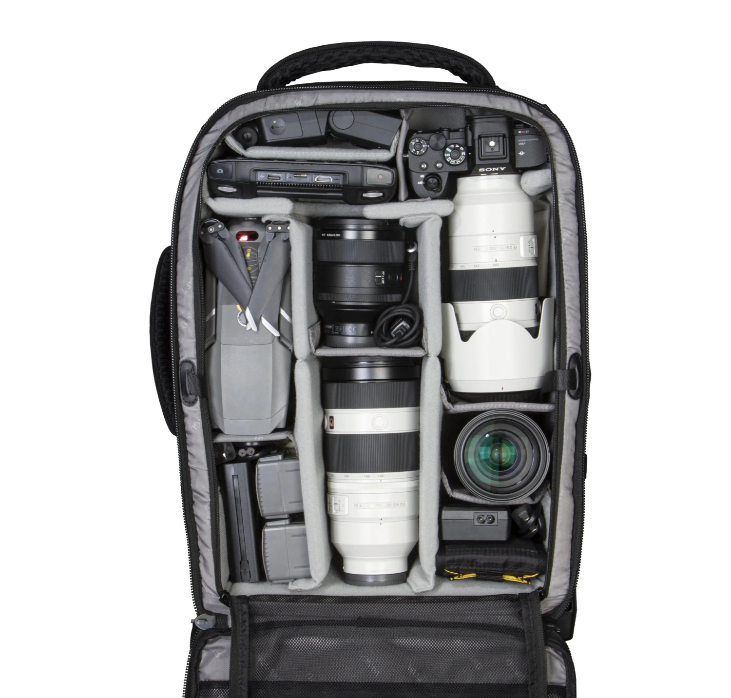 Vanguard VEO Select 59T BK - 2-wheel Camera Roller Case/Backpack 4 Vanguard VEO Select 59T BK - 2-wheel Camera Roller Case/Backpack - Image 2