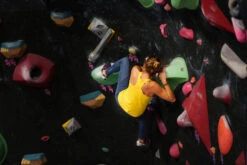 Simond WOMEN’S CLIMBING LEGGINGS VERTIKA BURGUNDY AND BLUE -Outdoor Sporting Goods k72ae8a59889327a83341e1a9cf63f96d