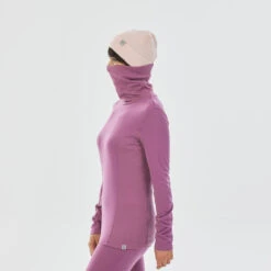 WEDZE Women's Ski Base Layer - BL 900 Wool High Neck 16 WEDZE Women's Ski Base Layer - BL 900 Wool High Neck -Outdoor Sporting Goods k738ad991a00d00edfde17b3caea7ba96