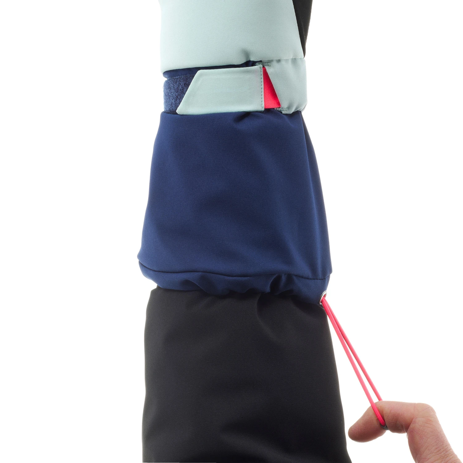 WEDZE KIDS’ WARM AND WATERPROOF SKI GLOVES 550 BLACK GREY 13 WEDZE KIDS’ WARM AND WATERPROOF SKI GLOVES 550 BLACK GREY - Image 11