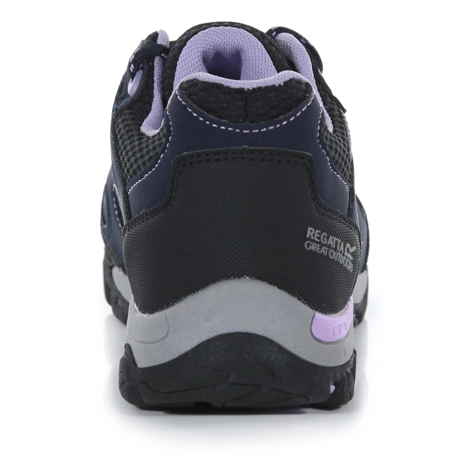 Regatta Childrens/Kids Holcombe Low Junior Hiking Boots (Navy Blazer/Lilac) 4 Regatta Childrens/Kids Holcombe Low Junior Hiking Boots (Navy Blazer/Lilac) - Image 2