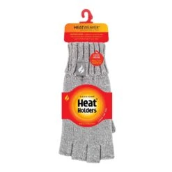 Ladies Solid Knitted Fleece Lined Thermal Fingerless Gloves -Outdoor Sporting Goods k766fdc8c6abe496a01fcc36ee9eaf09a