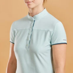 Women's Short-Sleeved Horse Riding Polo -Outdoor Sporting Goods k7a83803e5209cb2cbf19e6693792d3f1