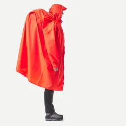 Quechua Hiking Rain Poncho - MT900 - 75L - Red 14 Quechua Hiking Rain Poncho - MT900 - 75L - Red -Outdoor Sporting Goods k7ac7dc3d8314ce21dea58b6387b114d4