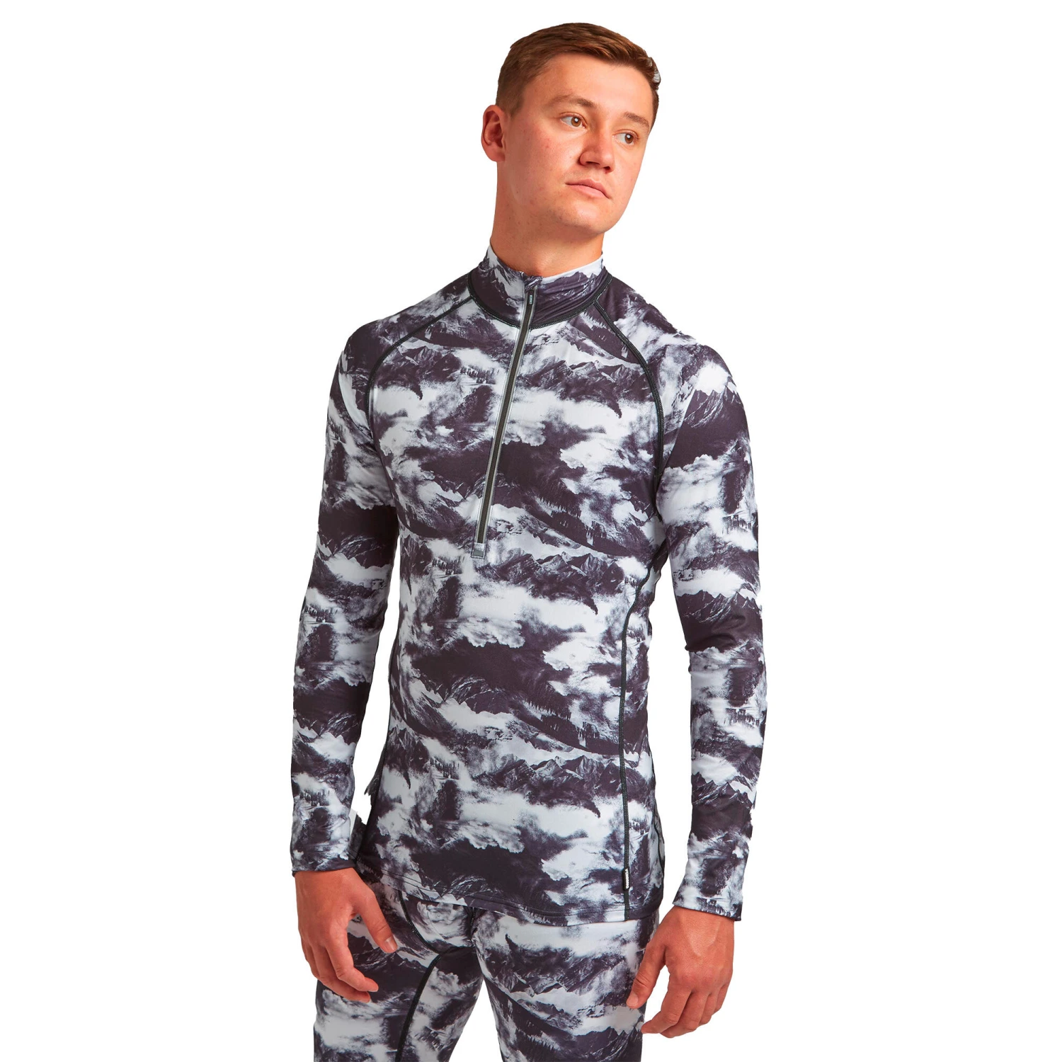 Bodyfit Limited Edition Zip Neck Forest Geo Camo 7 Bodyfit Limited Edition Zip Neck Forest Geo Camo - Image 5