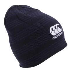 Canterbury Team Mens Winter Beanie Hat (Black/White) -Outdoor Sporting Goods k7e439fb812189e2f9dcbef325f1d059e