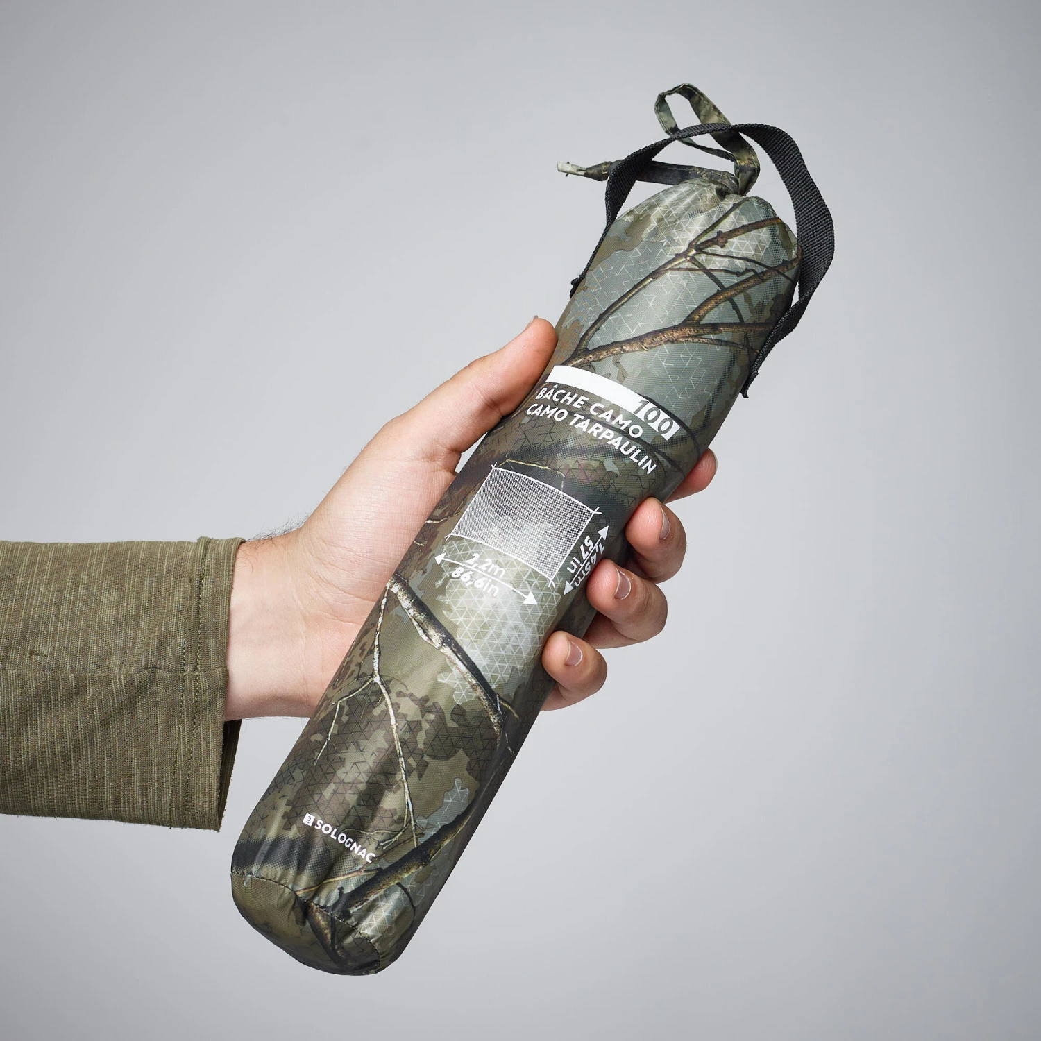 Hunting Tarpaulin Treemetic Camouflage 140 X 220 5 Hunting Tarpaulin Treemetic Camouflage 140 X 220 - Image 3