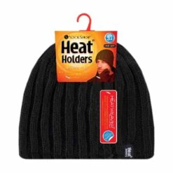 Mens 3.4 TOG Fleece Lined Ribbed Knitted Thermal Winter Hat -Outdoor Sporting Goods k83a254c7023edb9db39c846455db04b4