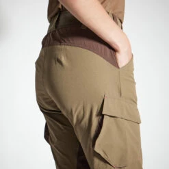 WOMEN'S TROUSERS 500 LIGHTWEIGHT BREATHABLE BROWN -Outdoor Sporting Goods k866e6741e87807a8fd5e9992e62bb33e