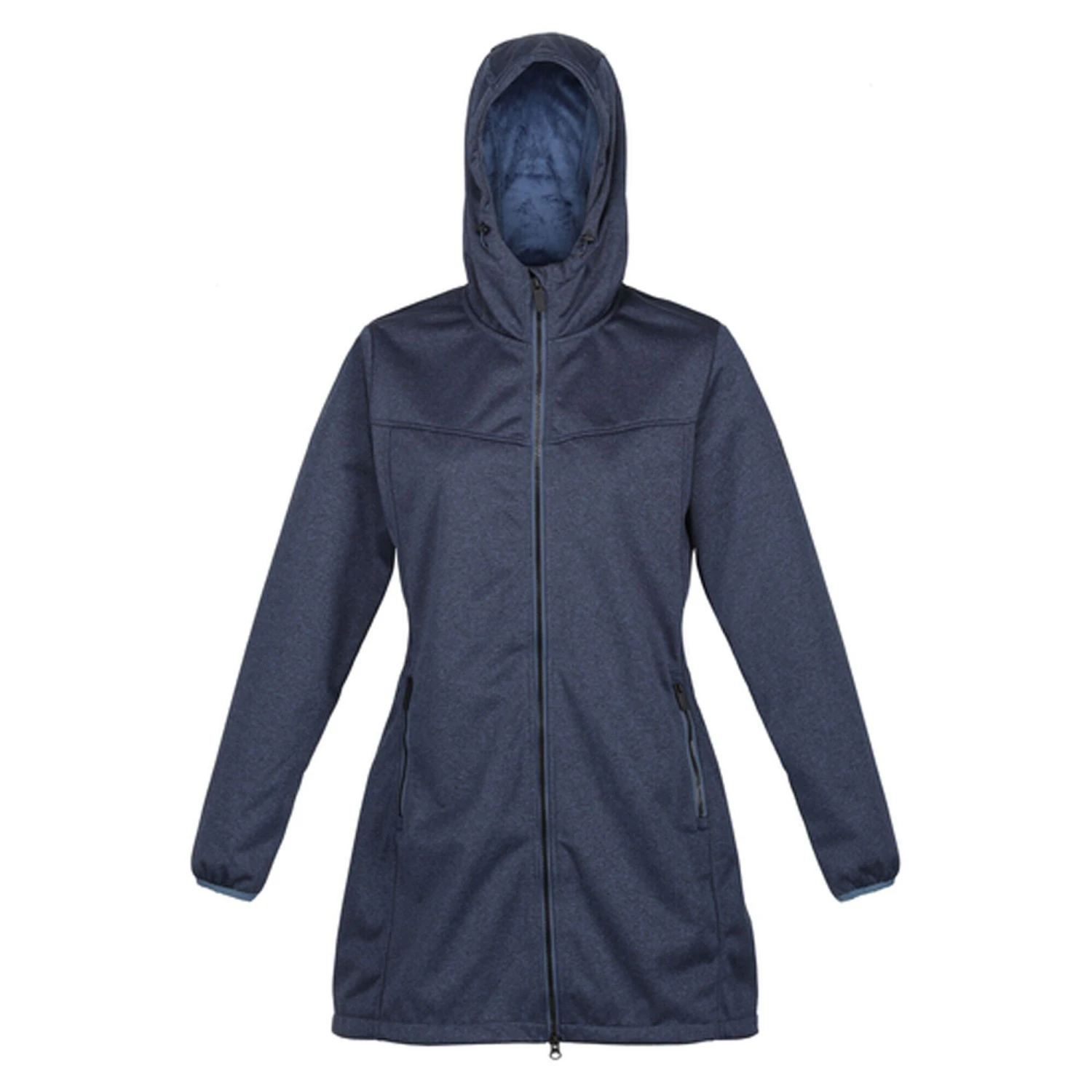 Regatta Womens/Ladies Alerie II Soft Shell Jacket (Dark Denim Marl) 3 Regatta Womens/Ladies Alerie II Soft Shell Jacket (Dark Denim Marl)