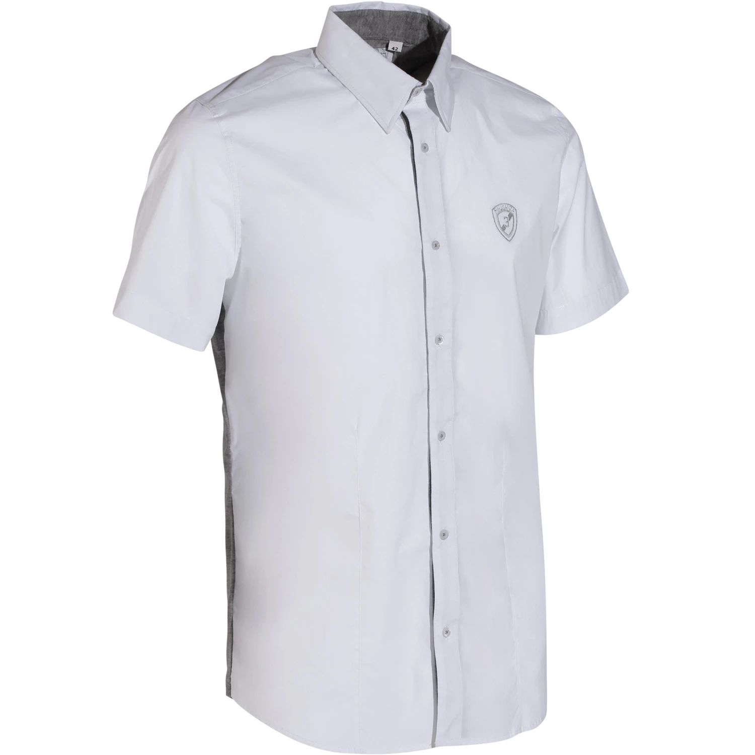 Horse Riding Short-Sleeved Dual-Material Competition Shirt 3 Horse Riding Short-Sleeved Dual-Material Competition Shirt