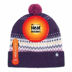 Ladies Knitted Beanie Bobble Hat With Pom Pom -Outdoor Sporting Goods k88a5af727120c17e972f6b6c204f72ab