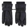 Childrens Black Winter Fleece Lined Waterproof Thermal Snow Ski Gloves 2 Childrens Black Winter Fleece Lined Waterproof Thermal Snow Ski Gloves -Outdoor Sporting Goods k8a1d96fd6b5c765d7a84d8d30b88cf77