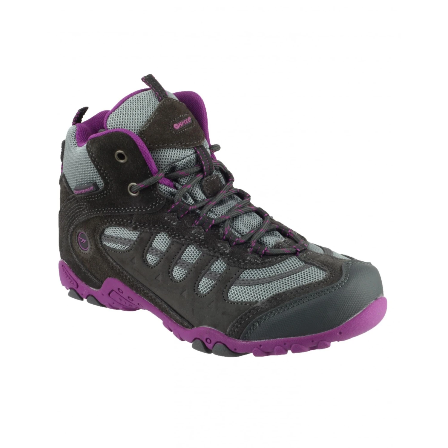 Hi-Tec PENRITH JUNIOR / Boys Hiking Boots (Purple) 3 Hi-Tec PENRITH JUNIOR / Boys Hiking Boots (Purple)