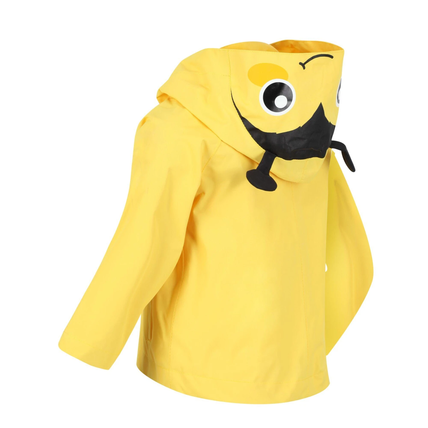 Regatta Childrens/Kids Bee Waterproof Jacket (Maize Yellow) 5 Regatta Childrens/Kids Bee Waterproof Jacket (Maize Yellow) - Image 3