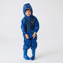 Regatta Kids' Charco Breathable Waterproof Puddle Suit -Outdoor Sporting Goods k8c9a3200c0293ce608fa42d55b160630