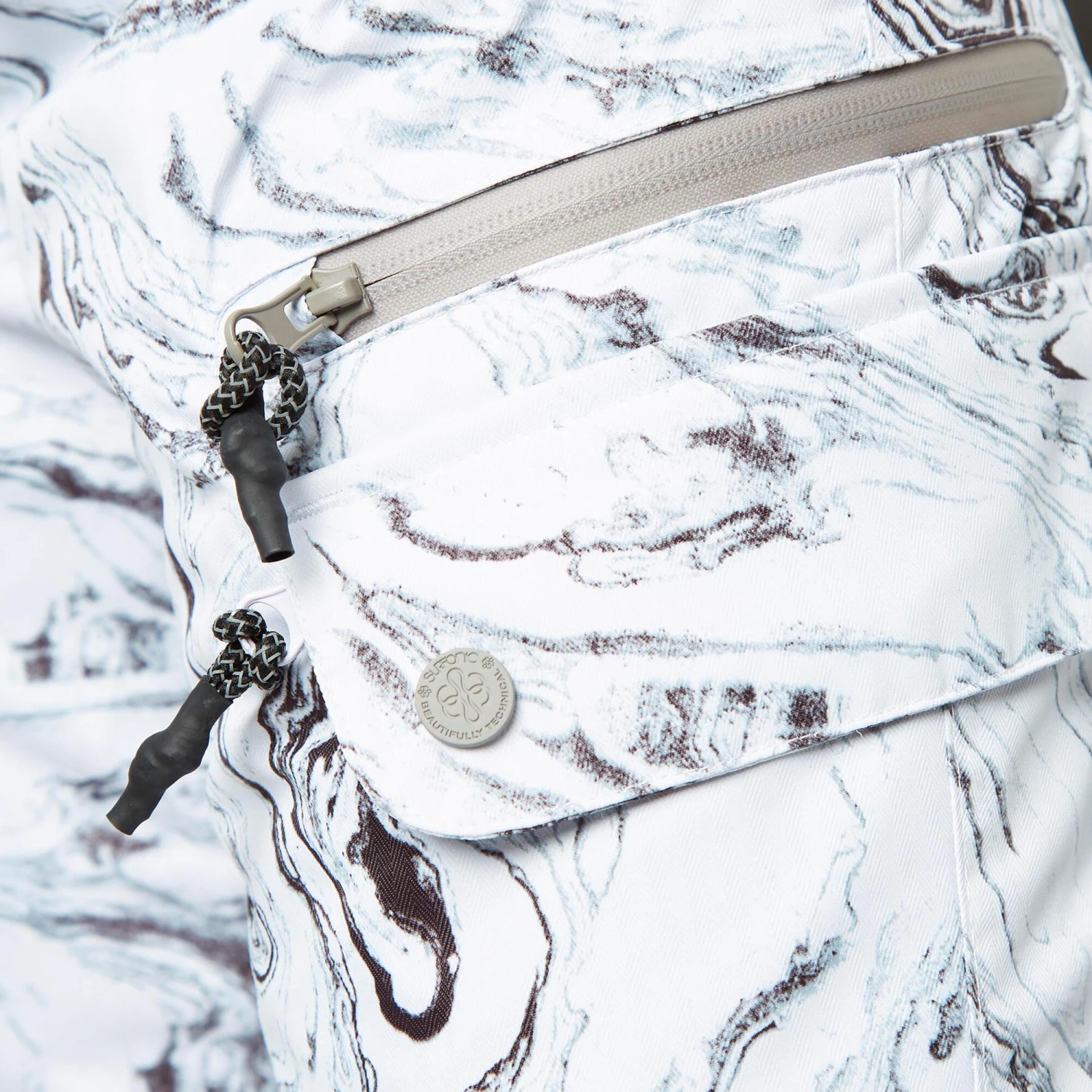 Wanderlust Hypadri Ski Pant White Marble 8 Wanderlust Hypadri Ski Pant White Marble - Image 6