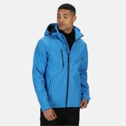 Regatta Mens Venturer Three Layer Soft Shell Jacket (Black) 24 Regatta Mens Venturer Three Layer Soft Shell Jacket (Black) -Outdoor Sporting Goods k903a8b0e1052629409530247c314f676