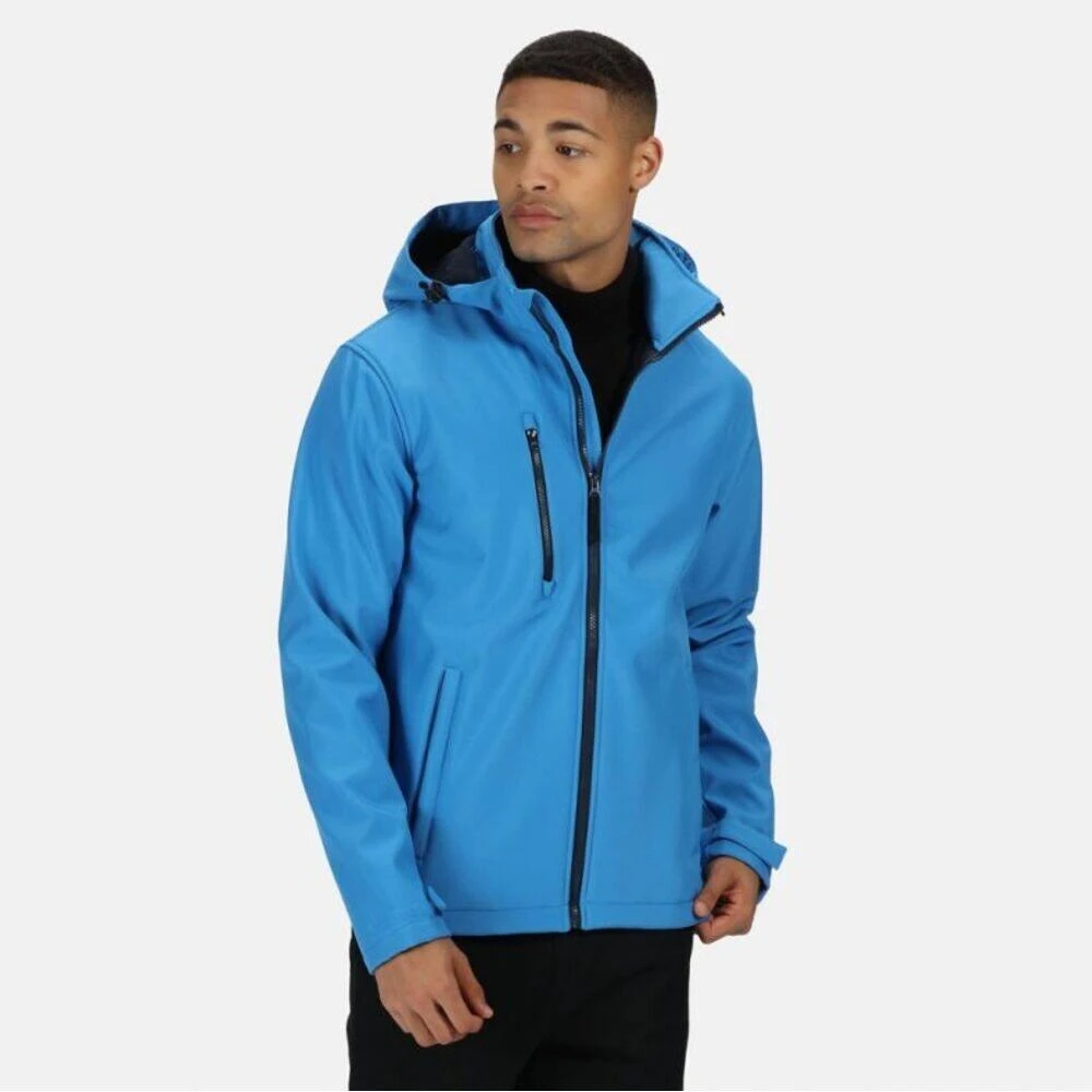 Regatta Mens Venturer Three Layer Soft Shell Jacket (Black) 13 Regatta Mens Venturer Three Layer Soft Shell Jacket (Black) - Image 11