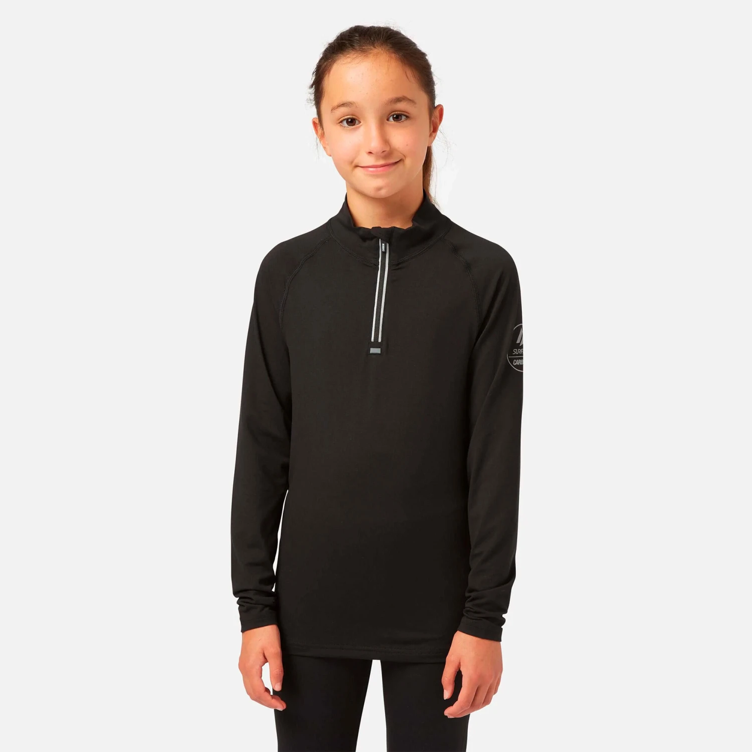 Cozy Zip Neck Black 6 Cozy Zip Neck Black - Image 4